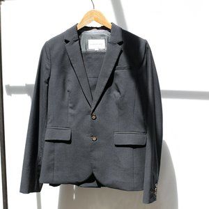 Banana Republic black fitted suit, Blazer + Skirt